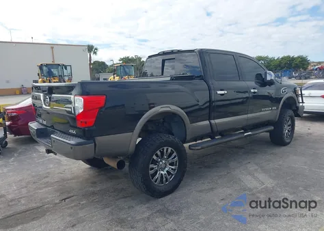 2016 Nissan Titan Xd Platinum Reserve Diesel z USA, uszkodzony, nr VIN 1N6BA1F41GN505027